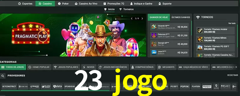 cassino 23 jogo