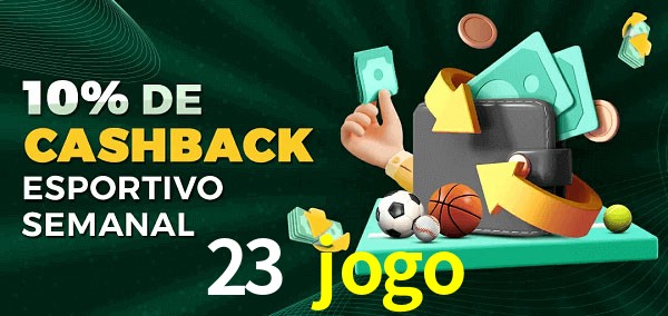 10% de bônus de cashback na 23 jogo